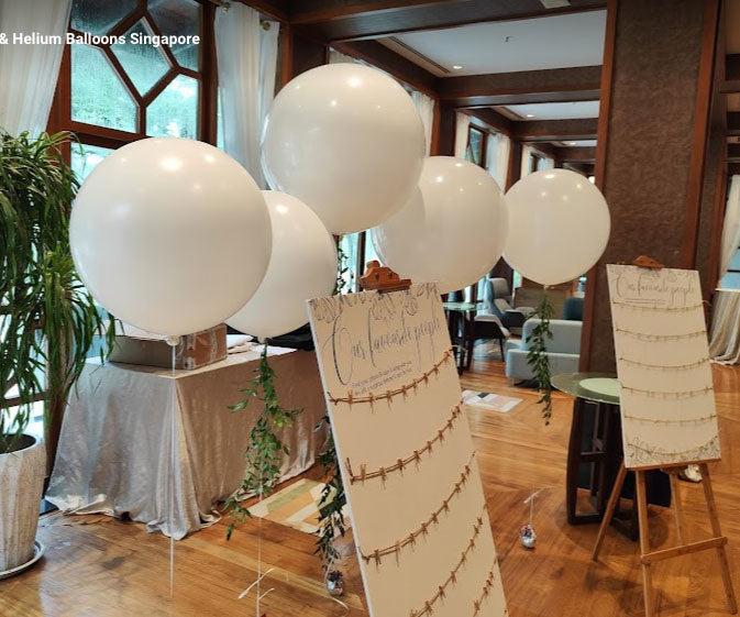Jumboer Latex Balloons for wedding decoration.