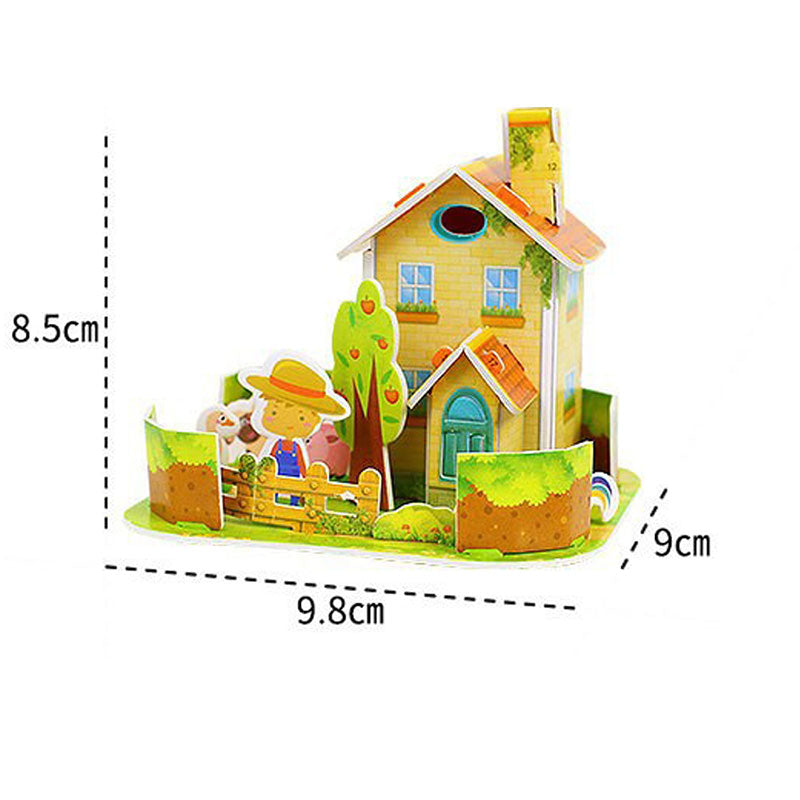 Mini 3D Puzzle House