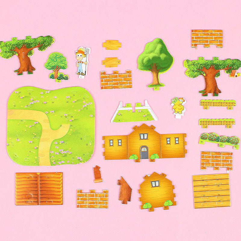 Mini 3D Puzzle House
