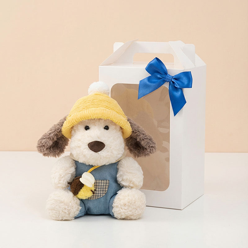 Bee Keeper Dog Plush Soft Toy