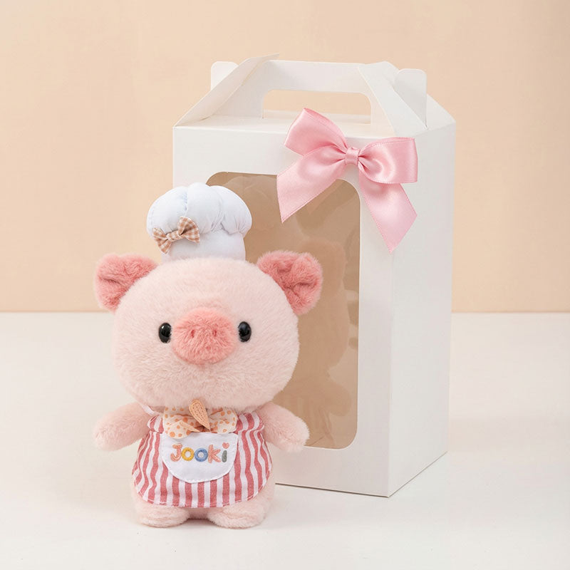 Chef Pink Piggy Plush Soft Toy