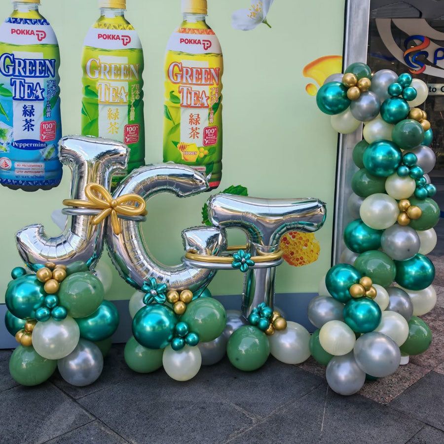 Corporate Balloon Cluster Display