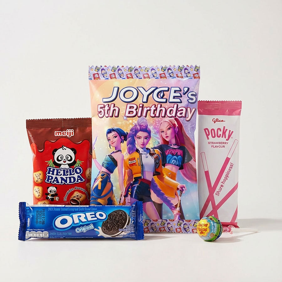 Customised K-Pop Demon Hunters Goody Snack Pack