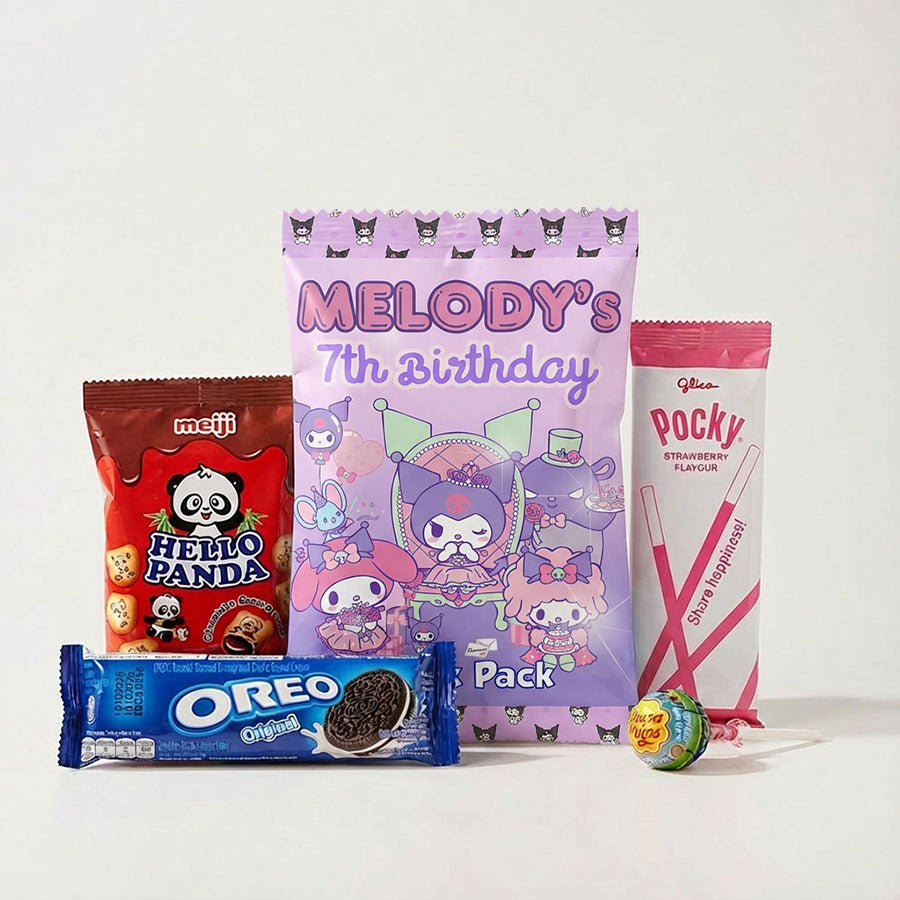 Customised Kuromi Goody Snack Pack
