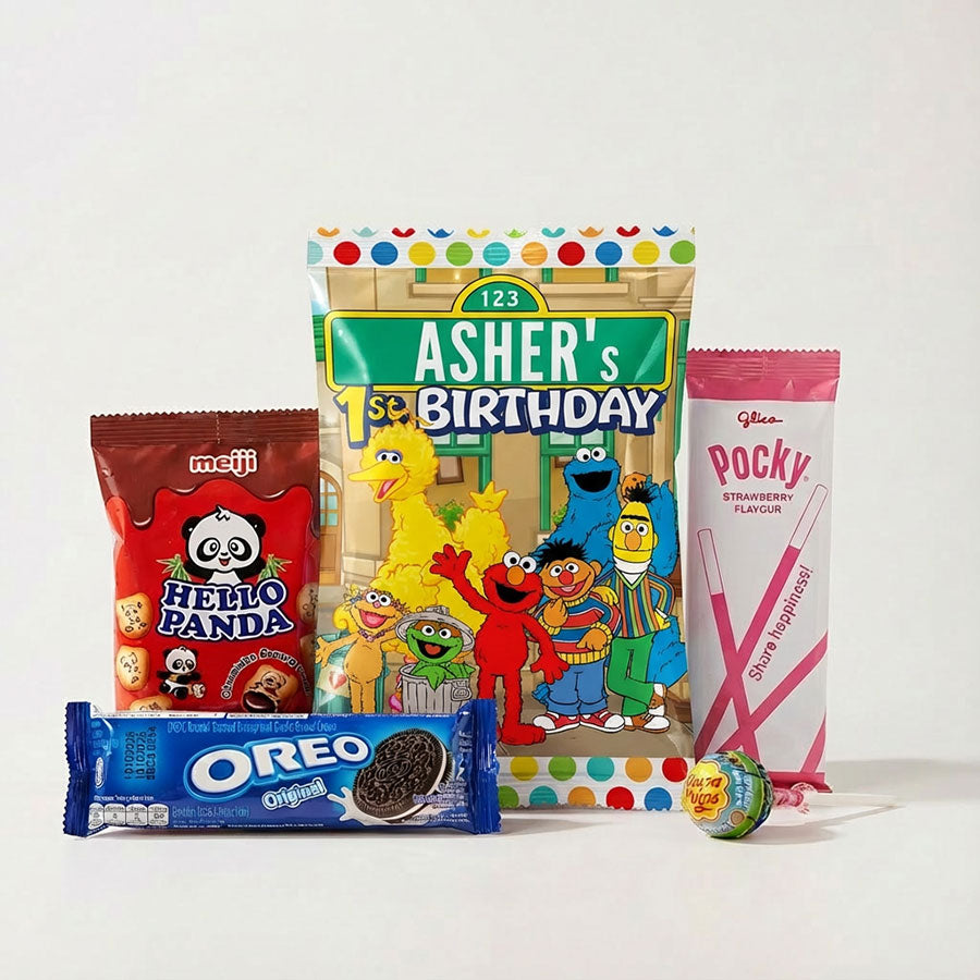Customised Sesame Street Goody Snack Pack