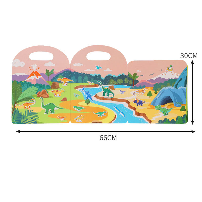 Reusable Jelly Sticker Play Book