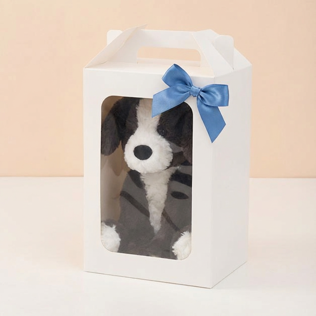 Border Collie Plush Doggie Soft Toy