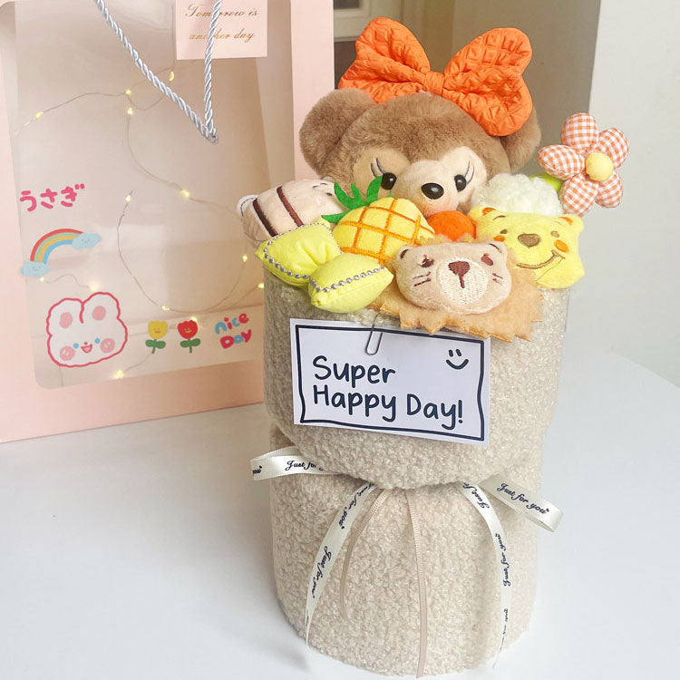 Duffy Bear Plush Toy Bouquet