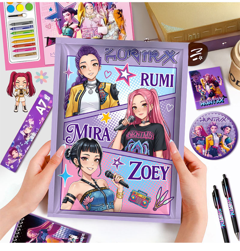 Kpop Demon Hunters Surprise Mystery Stationery Pack