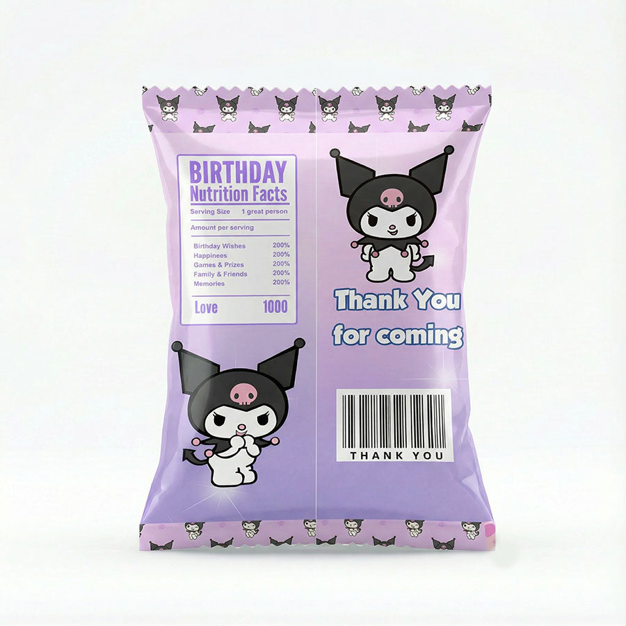 Customised Kuromi Goody Snack Pack