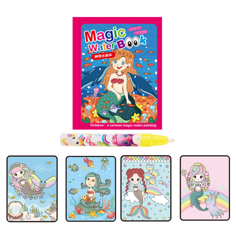 Magic Water Colouring Book