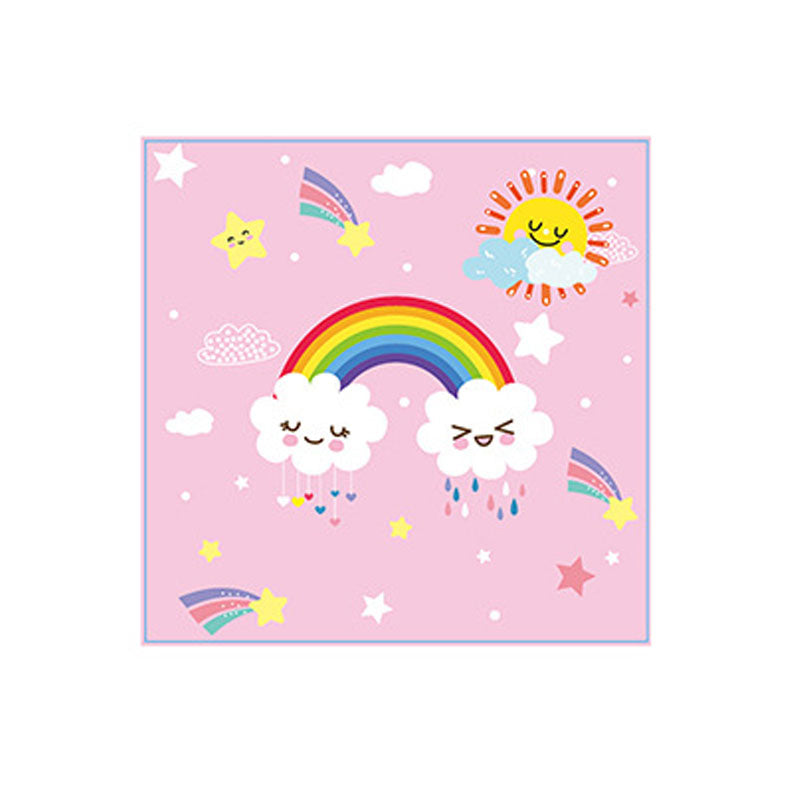 Rainbow Clouds Party Napkins