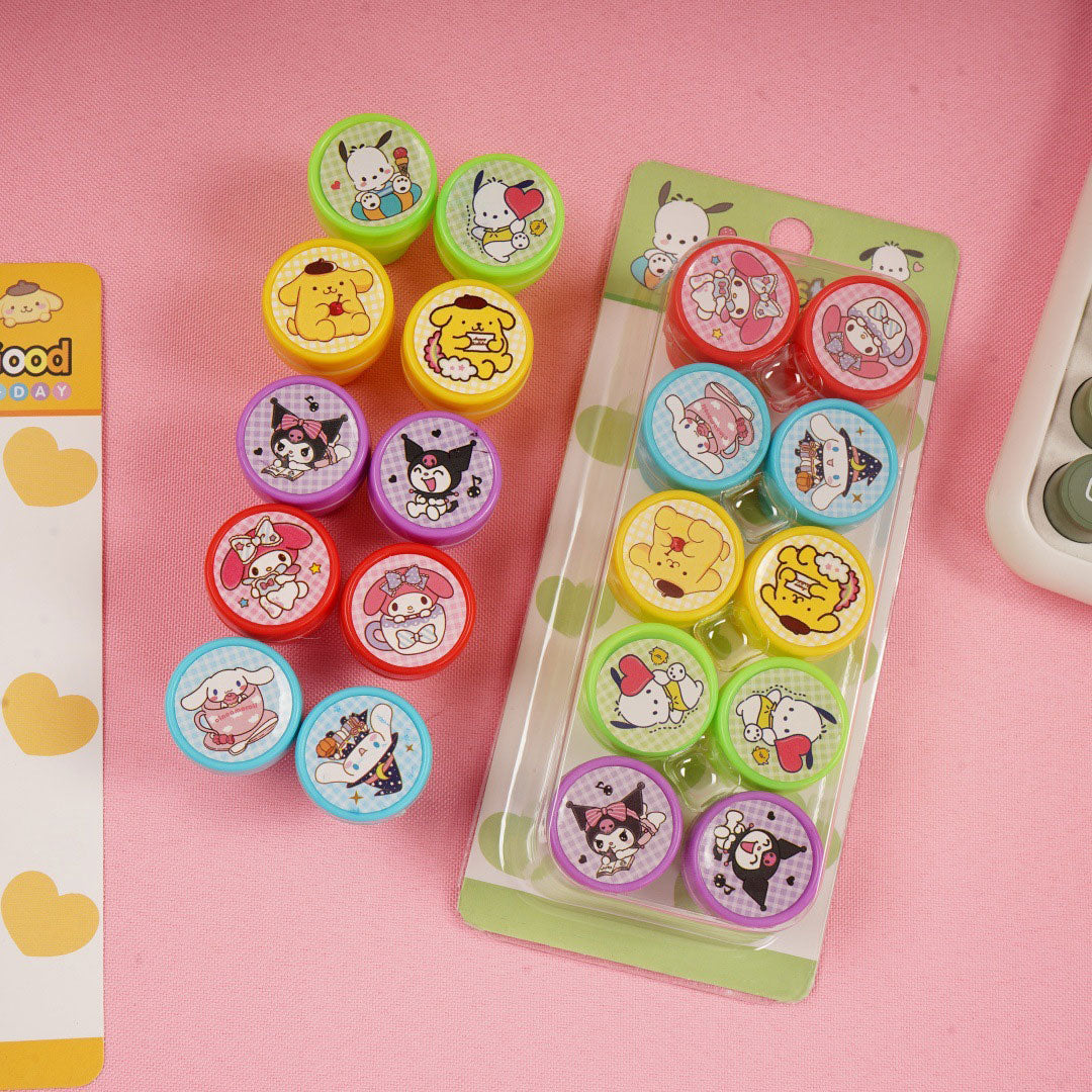 Hello Kitty & Friends Stampers 10pcs