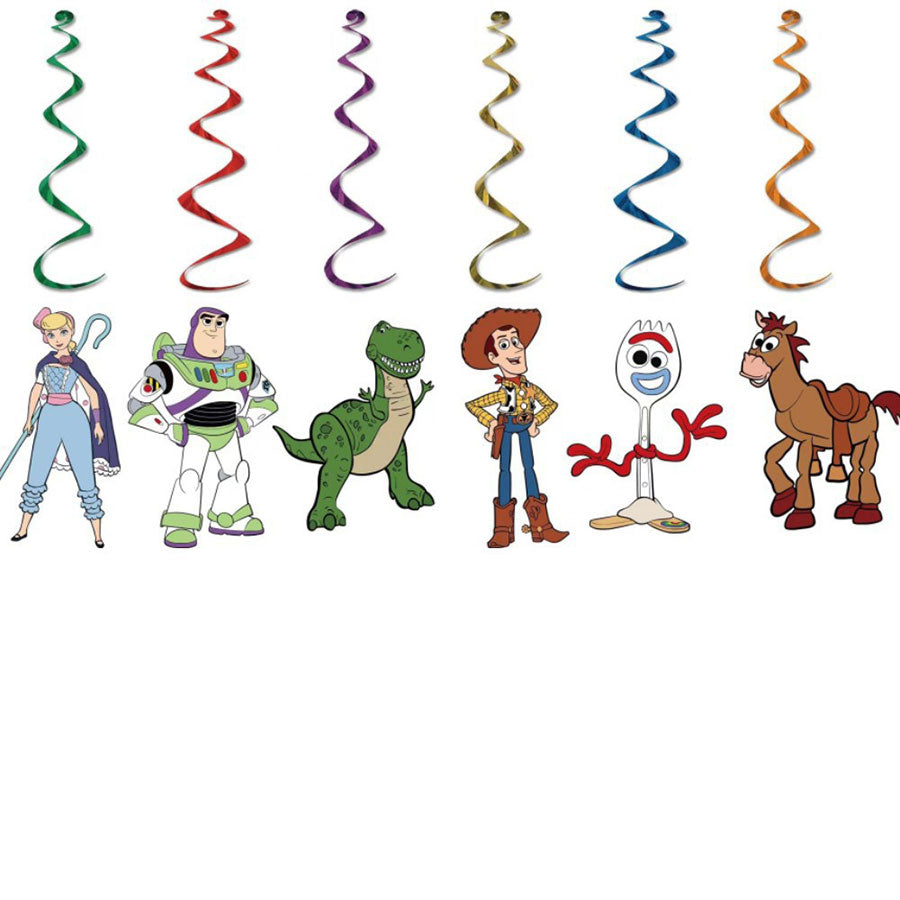 Toy Story Party Swirl Decoration