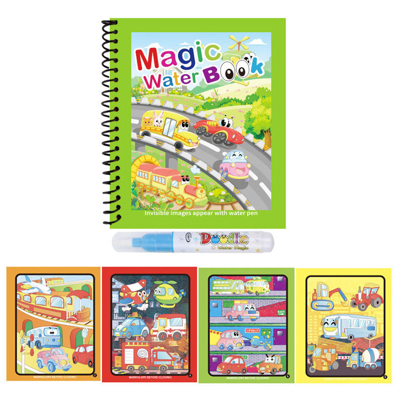 Magic Water Colouring Book