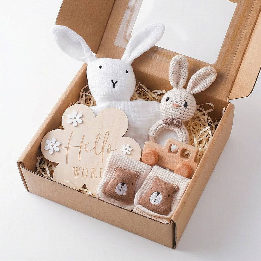 Welcome Baby Bubble Balloon Gift Set