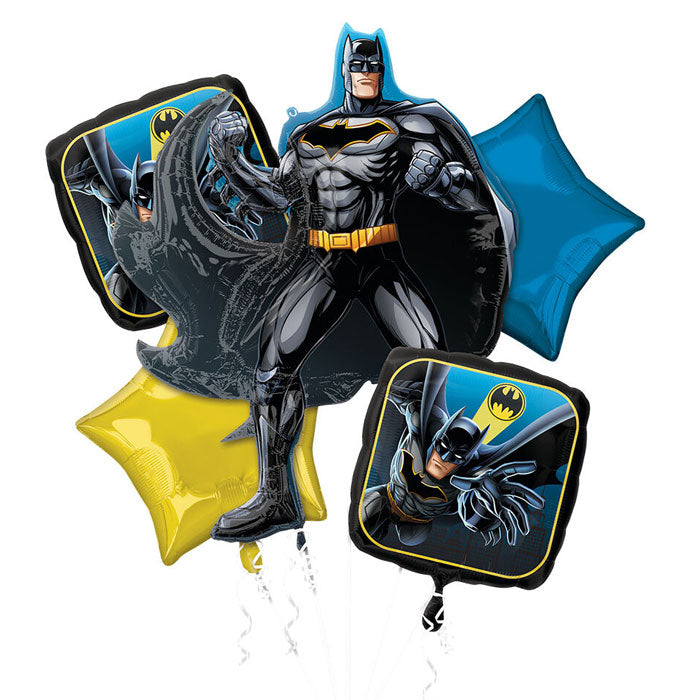 Batman in Action Balloon Bouquet - get ready for your superheroes birthday party!