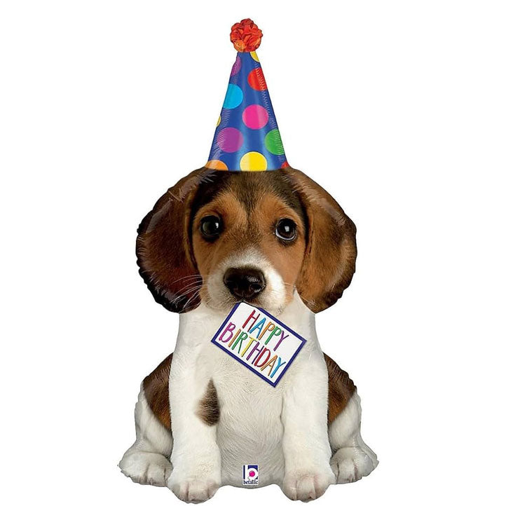 41" Birthday Puppy Balloon