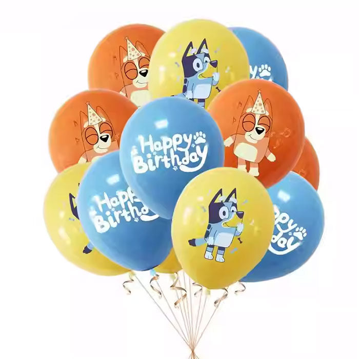 11" Bluey Latex Balloons (6PC)