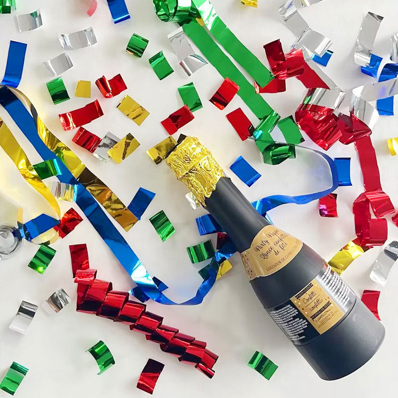 Champagne Bottle Confetti Popper