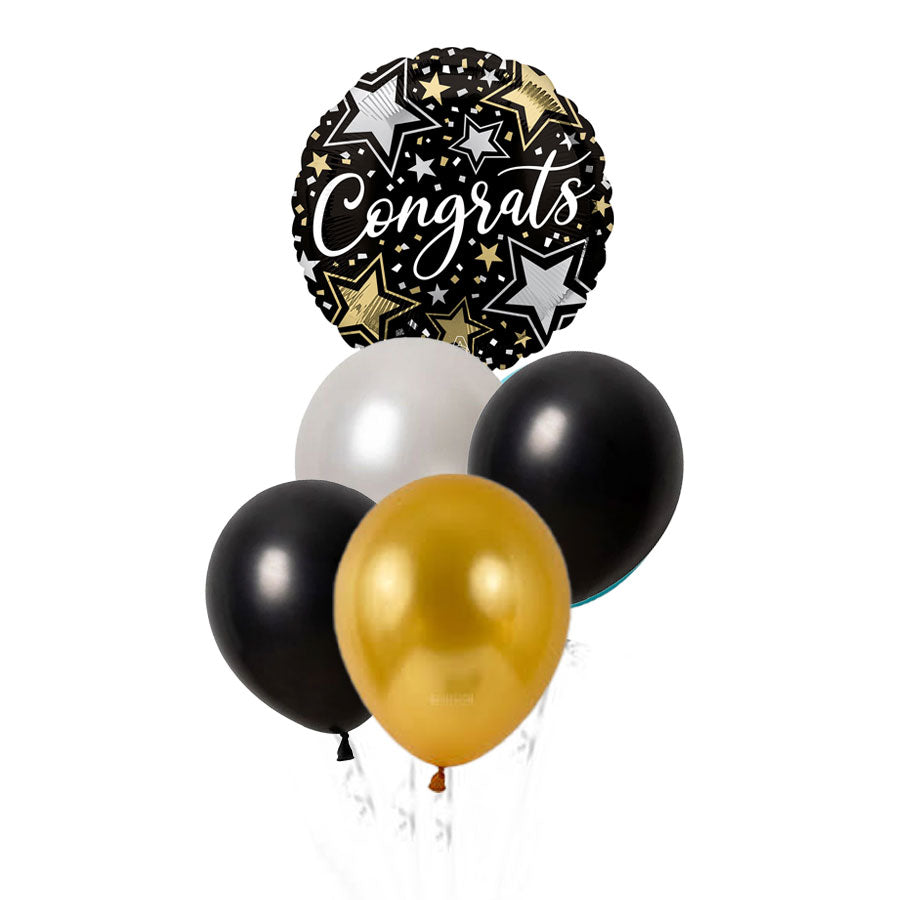 Congrats Stars Balloon Bouquet