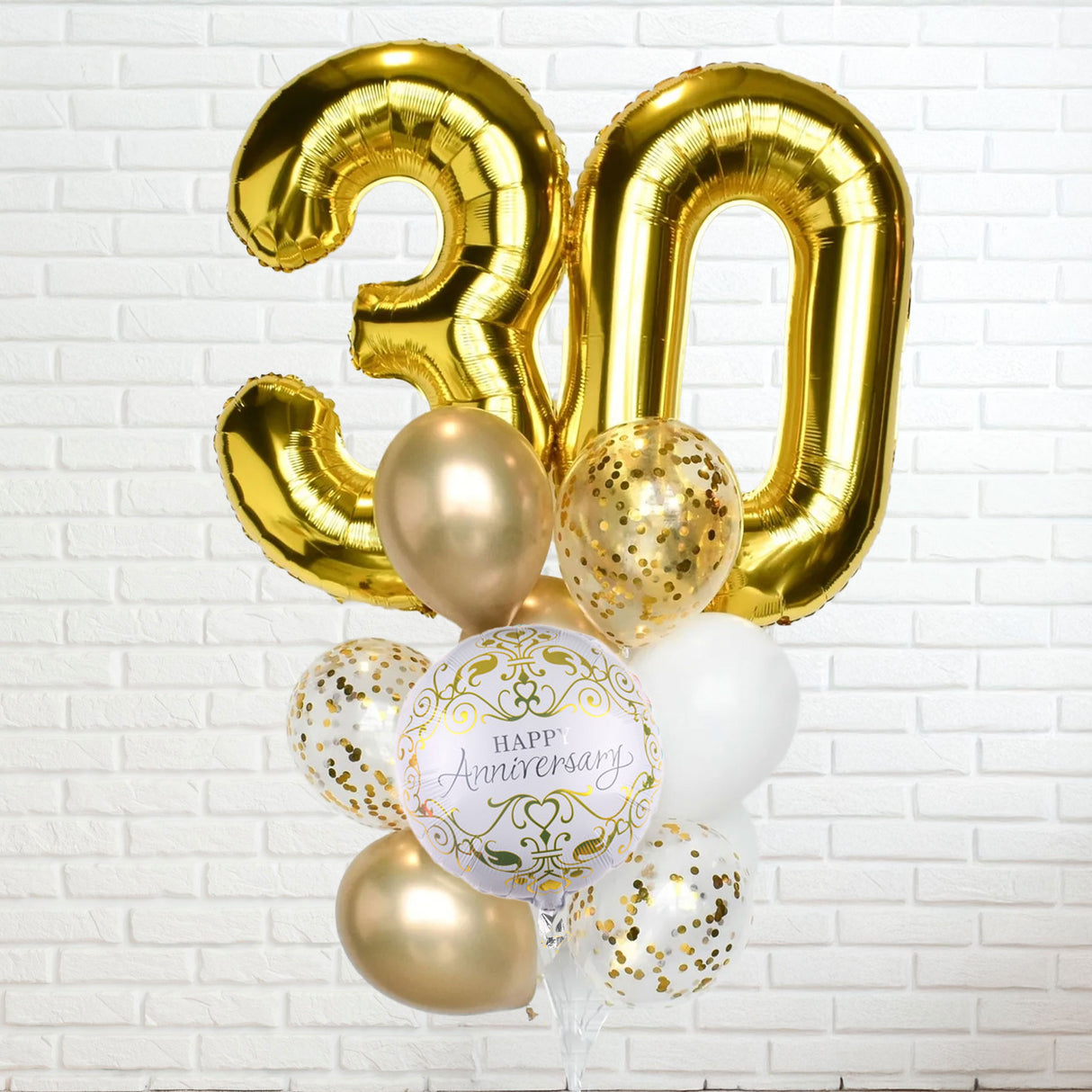 Double Digit Number Balloon for 30th Anniversary Decoration.