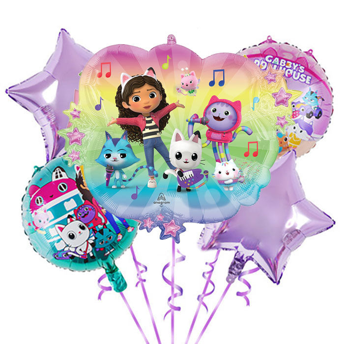 Gabby's Dollhouse Group Balloon Bouquet