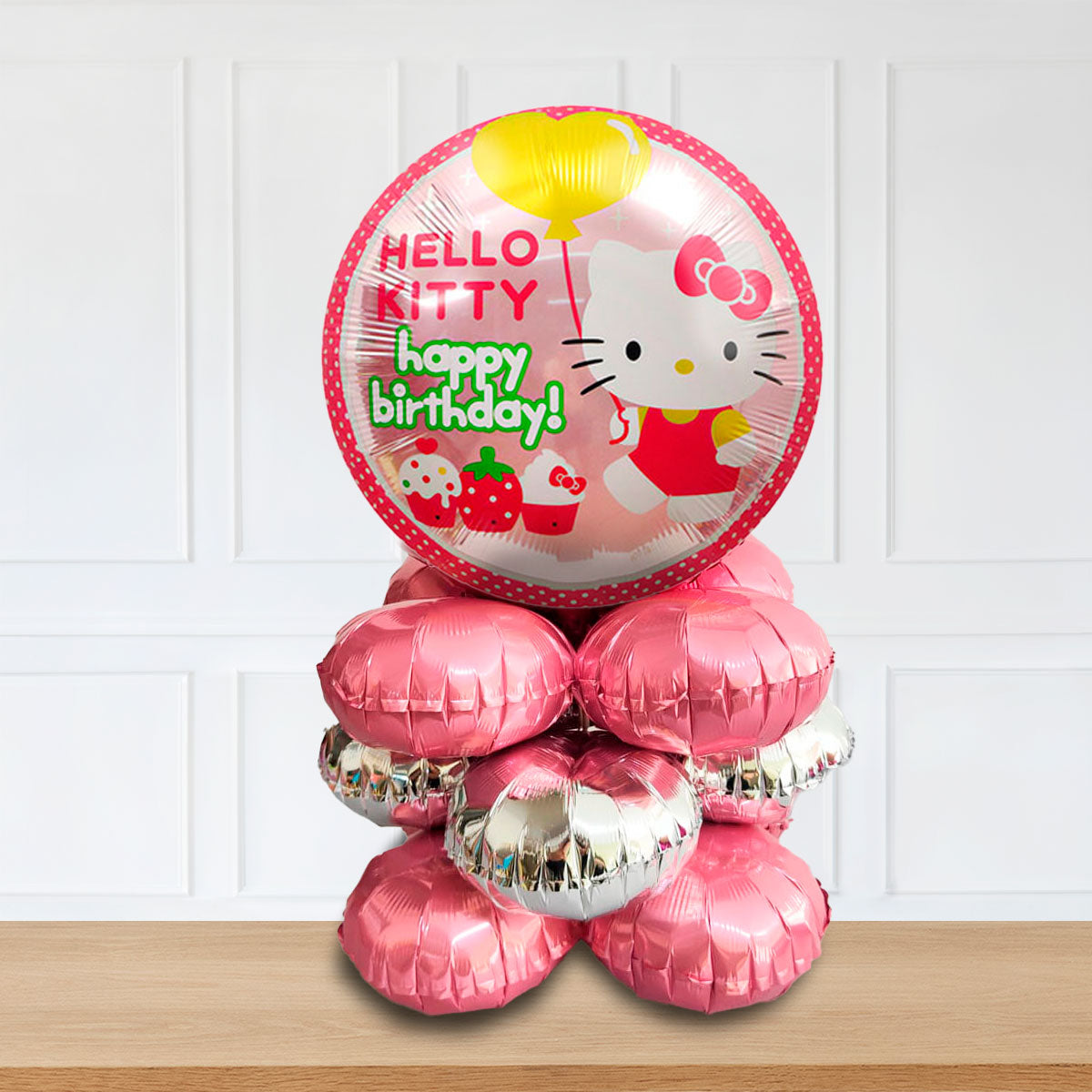Hello Kitty Balloon Table Centerpiece
