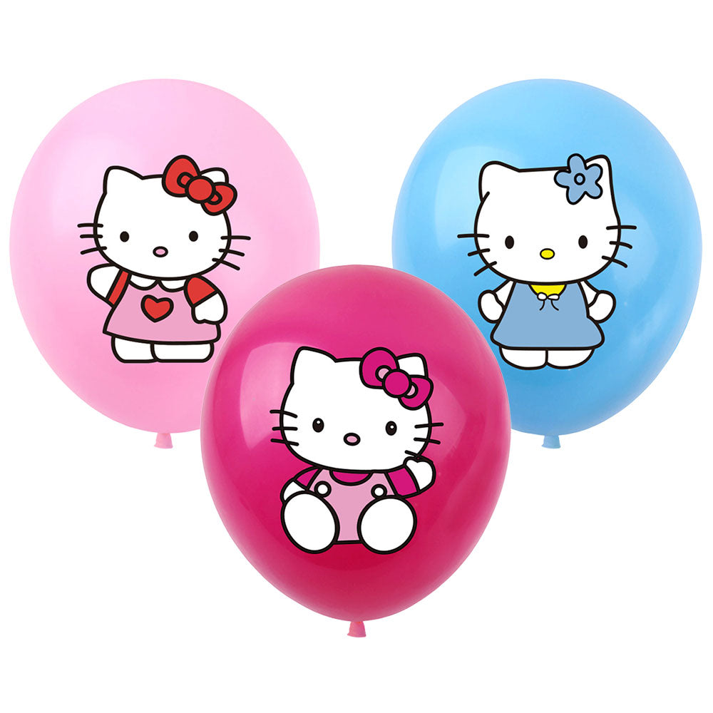 Hello Kitty Helium Filled Latex Balloons.