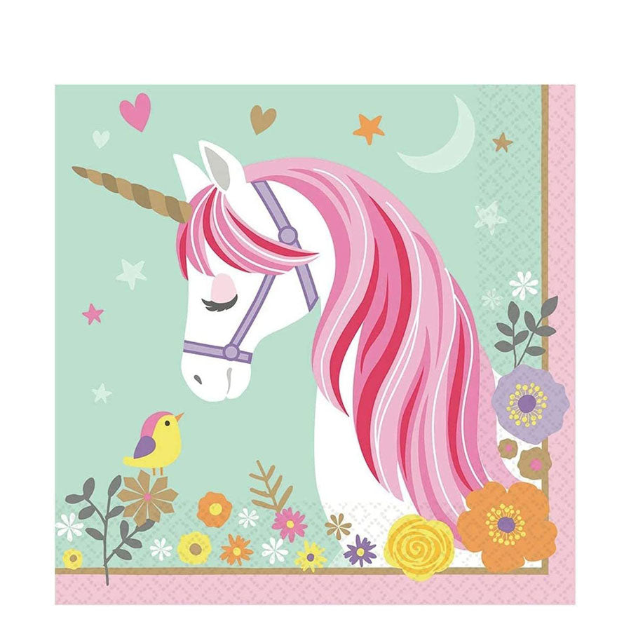 Magical Unicorn Party Napkins