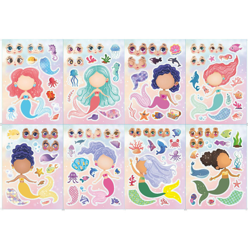 Mermaid theme party favor and party activity.