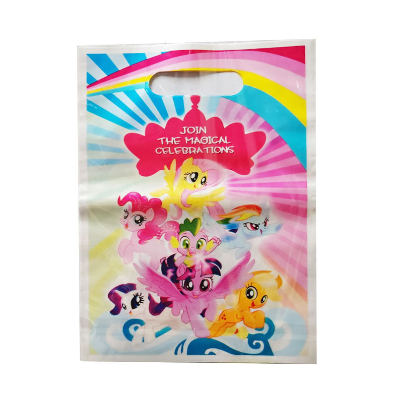 Goody Treat Bags for the guests in My Little Pony style.
