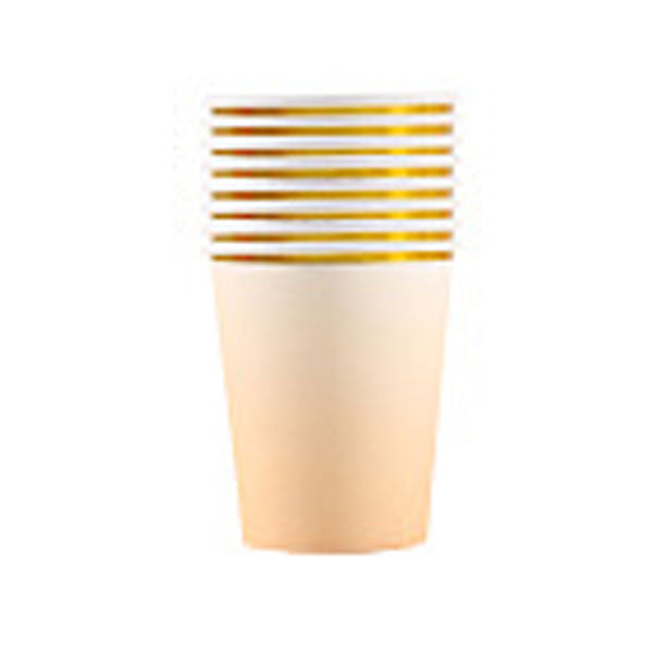 Orange Ombre party cups