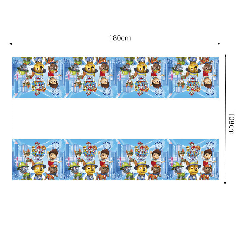 Paw Patrol Gang Plastic Table Cover