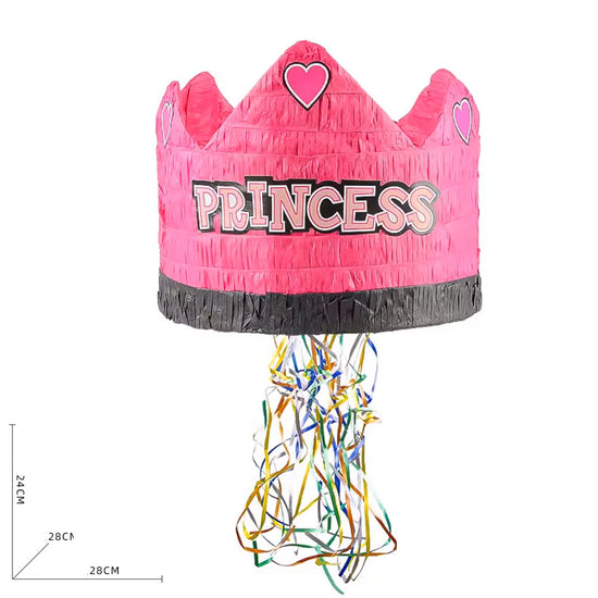 Princess Crown Pinata for a marvellous party game organised for Selena's party.