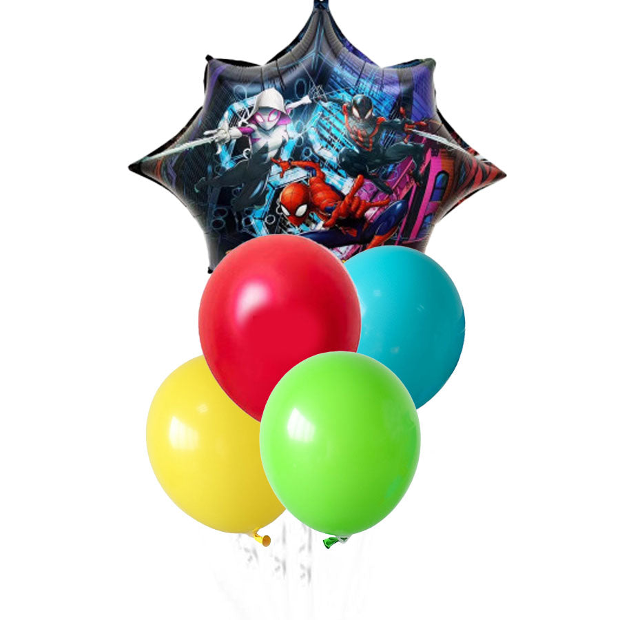 Spiderman Multiverse Balloon Bouquet