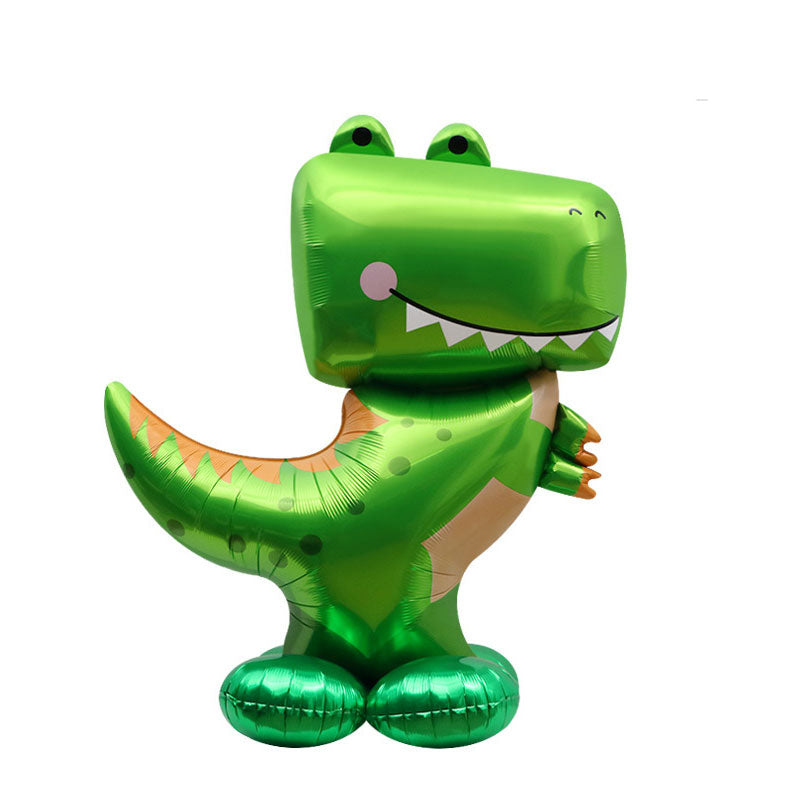 Standing display T-Rex Airloonz for your dinosaur themed birthday party!