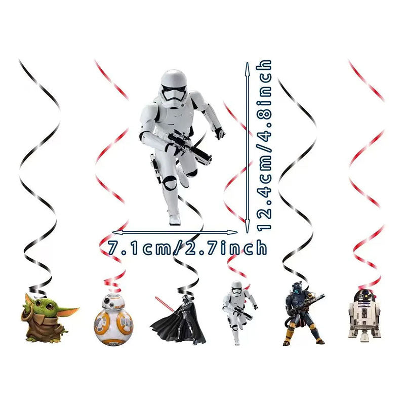 Star Wars Party Swirl Decoration