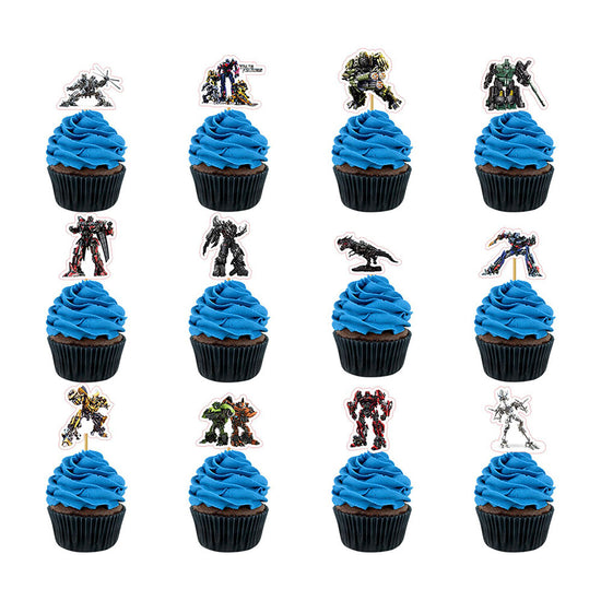 Transformers Dinobots Cupcake Picks (24pcs)