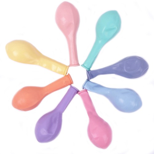 Check out the latest popular macaron colours for these lates balloons.