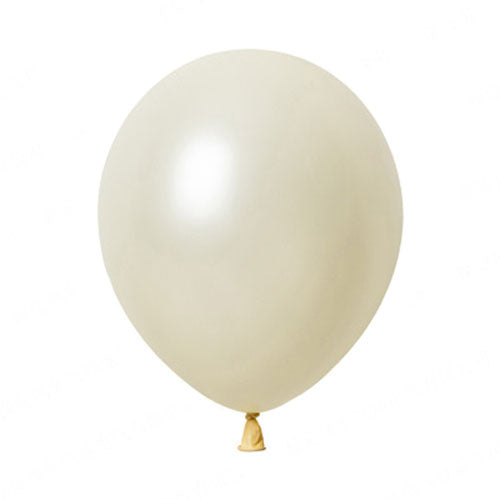 12" Ivory Colored Latex Balloon