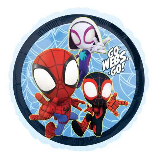 Amazing Spiderman with red Spidey, Miles Morales and Gwen the White Spidergirl