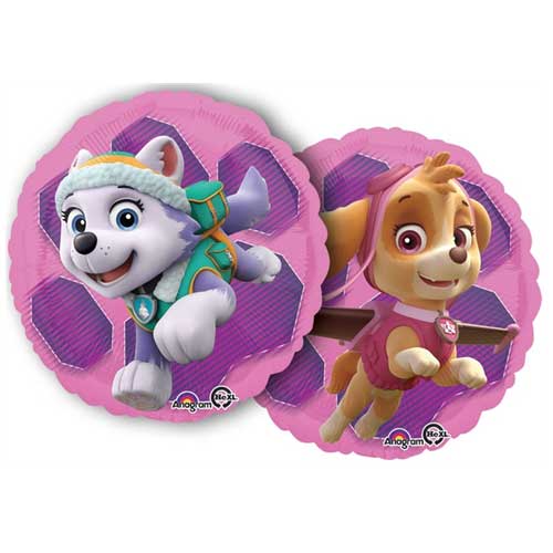 17" Paw Patrol Skye & Everest Balloon
