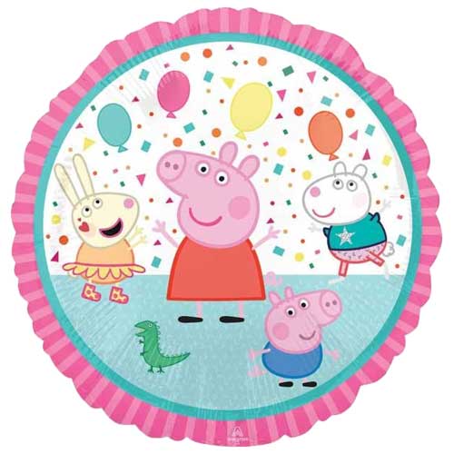 17" Peppa Pig & Friends Balloon