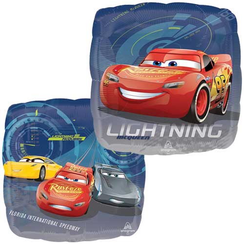 Cars 3 helium balloon