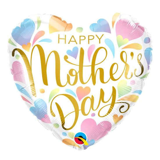 Giving Mum a surprise wth a lovely Happy Mother's Day Balloon delivered to her!