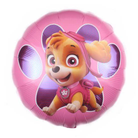 Paw Patrol Skye Balloons for the Birthday Girl.