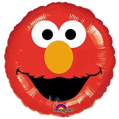 18" Elmo Smiles Balloon