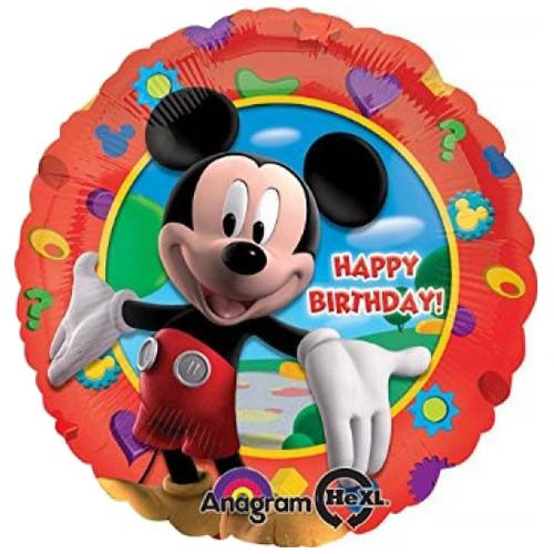18" Mickey Clubhouse Birthday Balloon