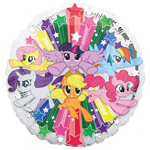 18" My Little Pony Gang Balloon